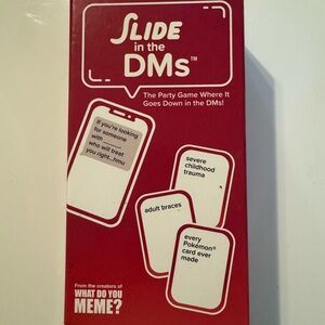 Slide in the DMs Card Game - Red